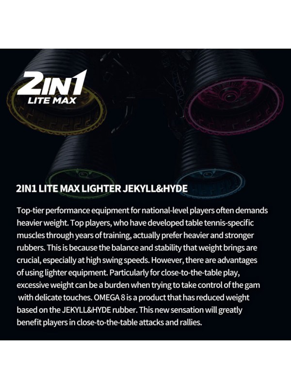 Guma Xiom Omega 8 Hybrid