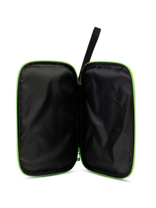 Ovitek za namizno teniški lopar GEWO Single cover Stripes Lime