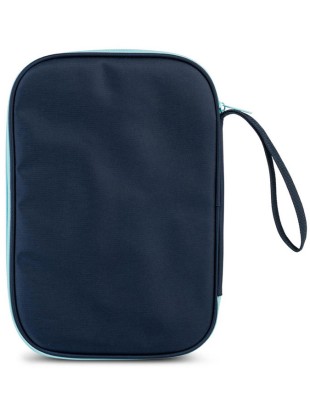 Ovitek za namizno teniški lopar GEWO Single cover Stripes Navy